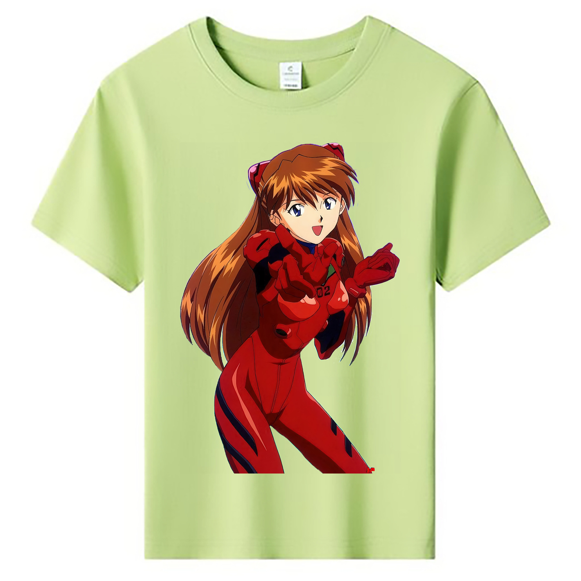 （画像用） EVA 新世紀エヴァンゲリオン 綿100％キッズTシャツ（フロントプリント）